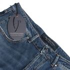 Handpicked NWT Jeans Size 33 US In Solid Blue Cotton Blend Denim