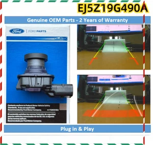 Ford Escape Rear Reverse Camera EJ5Z19G490A New OEM Genuine 2014-2016 - Picture 1 of 7