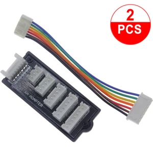 2pcs Quality JST-XH Balance Board 2S-6S LiPo Battery Charger Charging Adapter RC - Picture 1 of 8