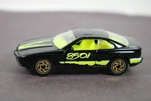 Vintage 1992 Matchbox BLACK BMW 850i 1:62 Doors Open LQQK - Picture 1 of 6
