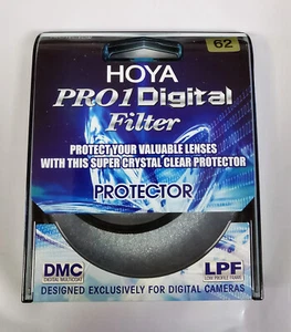 Genuine Hoya 62mm PRO1 Digital Protector Screw-in Made in Japan - Picture 1 of 2