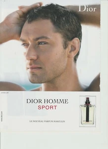 Publicité papier - advertising paper - Homme Sport de Christian Dior - Picture 1 of 1