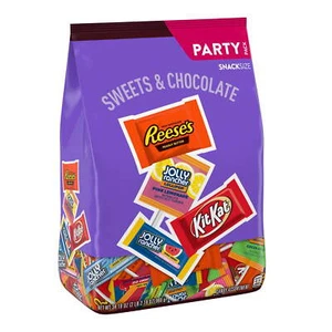 Jolly Rancher Kit Kat And Reese's Assorted Flavored Snack Size Candy 34.19 oz - Picture 1 of 4