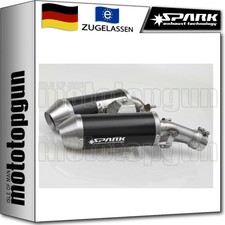 SPARK 2 EXHAUST HOM CARBON ROUND DUCATI HYPERMOTARD 1100 EVO 2011 11 2012 12