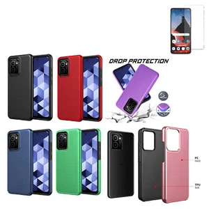 Funda de teléfono para TCL 50 XE 5G T614D doble capa protectora contra caídas cubierta texturizada - Imagen 1 de 19