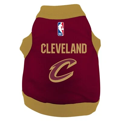 Jersey de malla premium Cleveland Cavaliers NBA Pet Dog (8 tallas) Foto 1 de 2