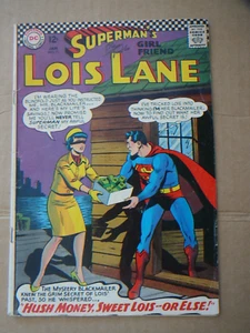 LOIS LANE SUPERMAN'S GIRL FRIEND No. 71 JANUARY 1967 - 2d CATWOMAN - GOOD - Foto 1 di 5