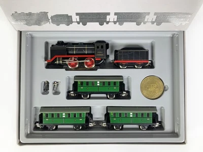 Lot 8094 Märklin Jubiläums-Set H0 Dampflok mit Tender + 3 Personenwagen OVP - Bild 1 von 4