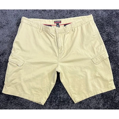 Victorinox Mens Cargo Shorts Khaki Size 40 56 Cotton Blend Utility Pockets - Image 1 of 4