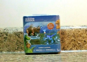 Disney Pixar Der gute Dinosaurier 2er Pack Mini Figur Set Bubbha und Bisodon NEU - Bild 1 von 3