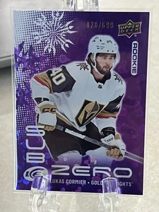 LUKAS CORMIER--ROOKIE--2024-25 ICE--SUBZERO-128/699-GOLDEN KNIGHTS-FREE SHIPPING - Picture 1 of 2