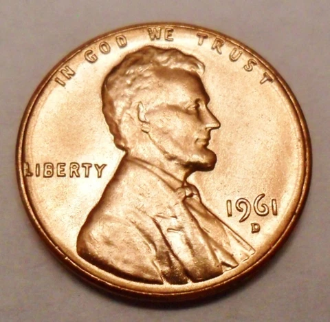 1961 D Lincoln Memorial Cent / Penny  *XF OR BETTER* *FREE SHIPPING* Cover
