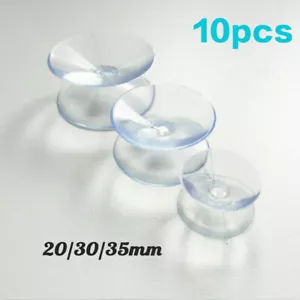 10 ventosas de doble cara 20/30/35 mm mesa de vidrio pecera ventosa transparente - Imagen 1 de 15