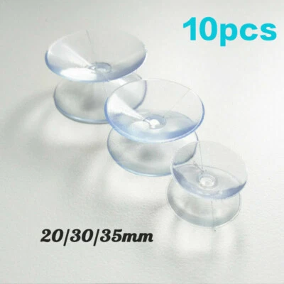 10 ventosas de doble cara 20/30/35 mm mesa de vidrio pecera ventosa transparente Foto 1 de 4