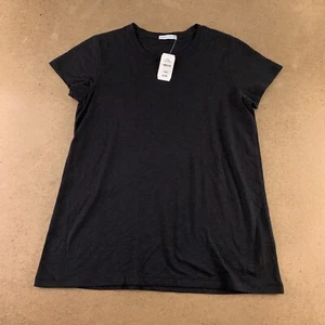 Pippa & Rawls Women's Size Small Black Short Sleeve Crew Neck Luxe T-Shirt NWT - Picture 1 of 9