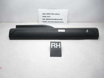 11-15 BMW 750Li xDrive Front Right Door Sill Scuff Plate Cover 51479113026 OEM — 第 1/4 张图片