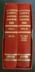 Kempe's Engineers Year Book 1988. 93rd Ed Volumes 1 & 2 In Slipcase. - Picture 1 of 4