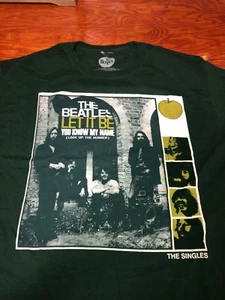 VINTAGE Awesome 2009 Beatles Let it Be/You Know My Name  XL Preowned  - Picture 1 of 5