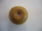 Old Antique Italian Alabaster Marble Stone Red Yellow Delicious Apple ITALY #2