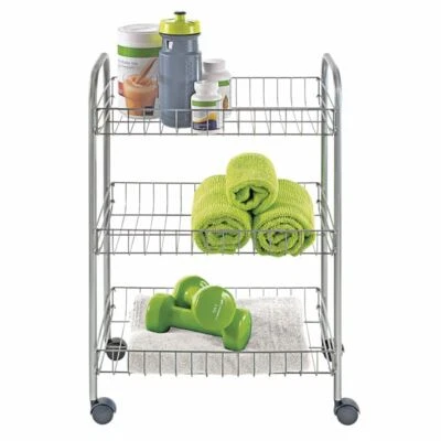 Carrello Multifunzionale Carrello Da Cucina Carrello Da Bagno - Immagine 1 di 2