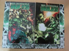 Incredible HULKs 612,613,614,615,616,617 :"DARK SON" complete 6 issue 2010 story