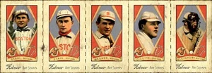 STAHL, WAGNER, CICOTTE, KLEINHOW 5 Card Helmar Strip - Picture 1 of 1