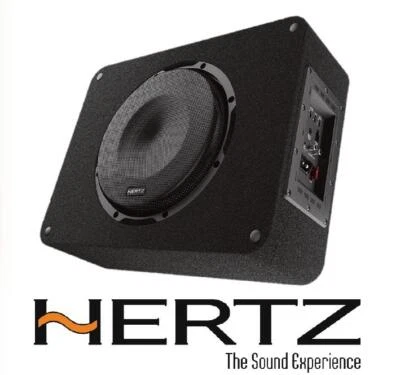 Hertz CBA 250 Subwooferbox aktiver Subwoofer 500 Watt inklusive Fernbedienung  - Bild 1 von 4