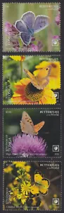 Tonga (2020) Butterflies of the World, Part I, Large Stamp - Sgls, Set/4 - Picture 1 of 1