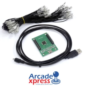 Interfaz Encoder Arcade USB Xin Mo 2 Jugadores 22 Botones Windows Rasperry Pi - Imagen 1 de 6