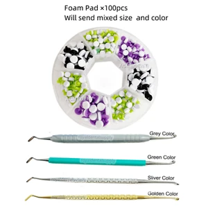 Mango de curación ligera de resina compuesta dental herramienta rápida almohadillas de espuma OptraSculpt - Imagen 1 de 20