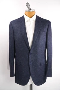 NWT STEFANO RICCI Blazer LOGO Jacket Sport Coat 40 Us 50 Eu (LU84) - Picture 1 of 6