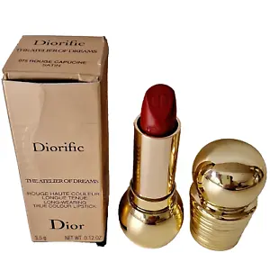 CHRISTIAN DIOR DIORIFIC True Colour Satin Lipstick 075 Rouge Capucine Brand New  - Picture 1 of 1