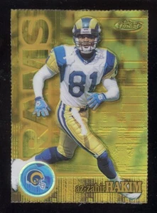 #73 Az-Zahir Hakim 2000 Topps Finest Gold Refractor Die-Cut/300 St. Louis Rams - Picture 1 of 2