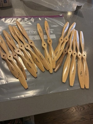 G. Gran Lote Aceleraciones Madera Accesorios Para Modelo Avión R/C Kit Motor Foto 1 de 4