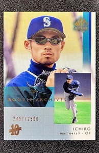 2003 Upper Deck SP Rookie Archives /2500 ICHIRO SUZUKI #119 MLB HOF Mariners - Picture 1 of 4