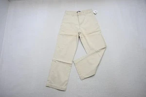 Polo Ralph Lauren Classic Fit Pants Flat Khaki Chino Beige Boys Sz 8 x 25 NWT - Picture 1 of 8