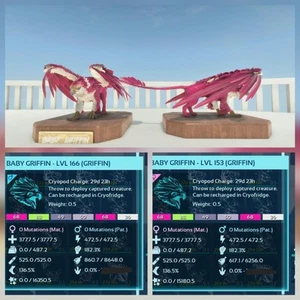 PAR BEBÉ GRIFFIN BARBIE (VARIOS ESTADOS) ARK ASCENDED PVE PC/XBOX/PS5 - Imagen 1 de 4