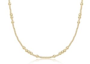 Enewton 14kt Gold-filled Hope Unwritten Beaded 15" Choker Necklace New