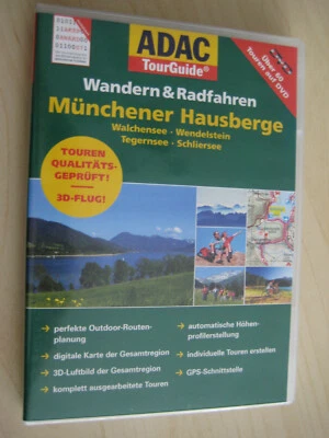 ADAC TourGuide Wandern & Radfahren Münchener Hausberge: über 60 Touren auf DVD - Bild 1 von 2