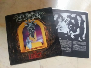TESTAMENT The Legacy *1987 CANADA MEGAFORCE WORLDWIDE LABEL + INNERSLEEVE *NM* - Bild 1 von 4