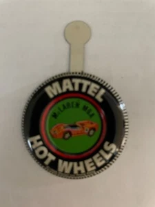 Vintage 1968 Hot Wheels Redline McLaren M6A Pin Badge Button - Picture 1 of 2
