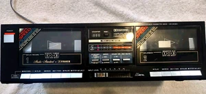 Vintage Fisher CR-W35h Stereo Double Cassette Deck Player Recorder For Repair - Picture 1 of 12