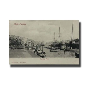 Postal de Malta G. Modiano Landing Place Senglea 6675 UPU sin usar parte posterior indivisa - Imagen 1 de 2