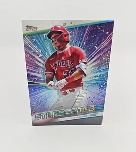 2024 Topps Series 1 Mike Trout Stars Of MLB #SMLB-2 Angels - Picture 1 of 2
