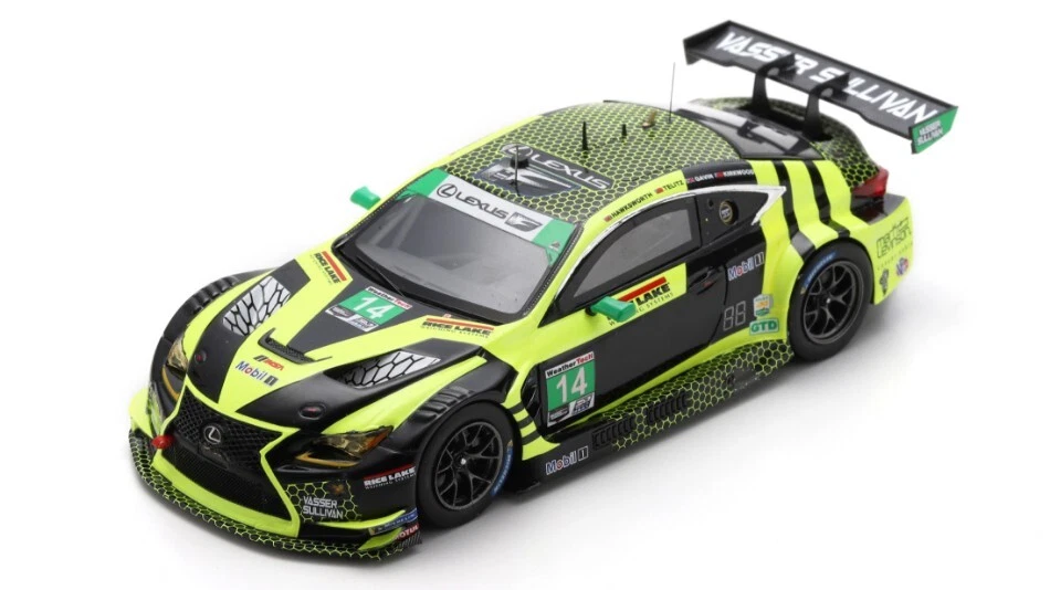 Modellino auto scala 1:43 Spark LEXUS RC F 24H DAYTONA 2021 collezione NEW - Immagine 1 di 1