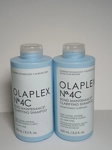2 PACK Sealed Olaplex No.4C Bond Maintenance Clarifying Shampoo 8.5 oz. EACH - Picture 1 of 2