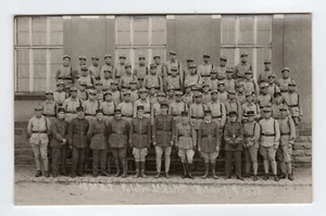 CPA 1933 photo soldats Peleton 153e R.I. Bitche Moselle /RU287 - Picture 1 of 2