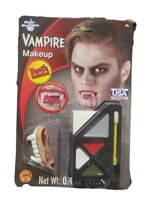 Rubies Costume Vampire Makeup Kit with Teeth Fangs Included, made in the USA - Image 1 of 2