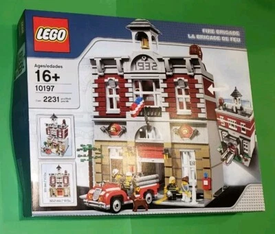 LEGO Creator Modular Building FIRE BRIGRADE 10197 Fire Engine 2231 pc New Sealed - Image 1 of 4