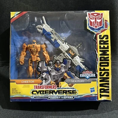 Transformers Cyberverse Power Of The Spark Cheetor And Sea Fury Spark Armor  - Image 1 of 4